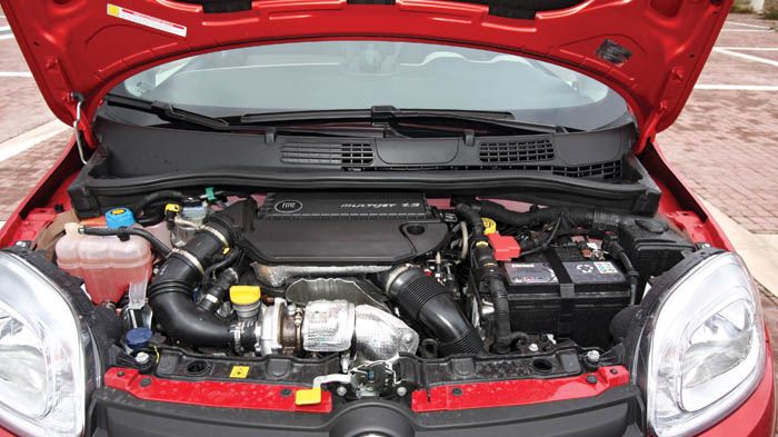 Ο 1.300άρης diesel κινητήρας του Panda είναι ροπάτος και οικονομικός. 